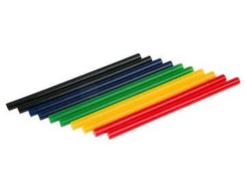 KLEJ W LASKACH KOLOROWY do Pistoletu 11,2mm 10szt