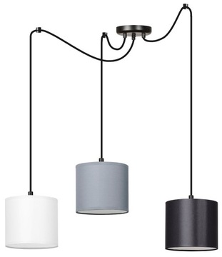 LAMPA WISZĄCA ABAŻUR MATERIAŁ MANGO LED od EMIBIG