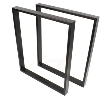Nogi metalowe do stolika 40x50 cm loft industrial