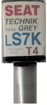 SEAT LS7K T4 TECHNIK GREY LAKIER ZAPRAWKA DO RYS