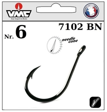 10 x HACZYK VMC CARP 7102BN BOILIES VANADIUM Nr.6