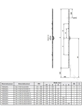 КАССЕТА ФИТИНГОВ SI AUBI SIEGENIA ДЛЯ ОДЕЖДЫ GAP + БЕСПЛАТНО