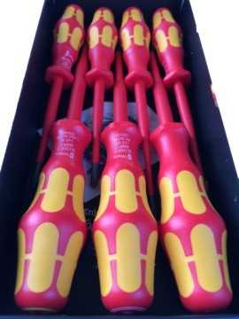 Набор изолированных отверток WERA Pz/S Slim