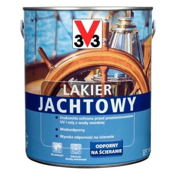 3V3 LAKIER JACHTOWY BURSZTYNOWY 750ml V33