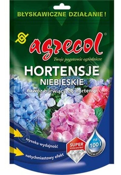NAWÓZ BARWIĄCY DO HORTENSJI NIEBIESKICH 250g