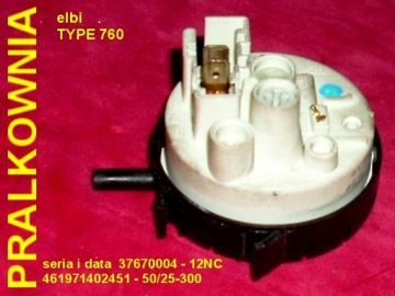 ГИДРОСТАТ ELBI тип 760 37670004 или 7670004