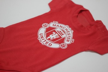 Manchester United, детское боди, элегантное, 68 лет.