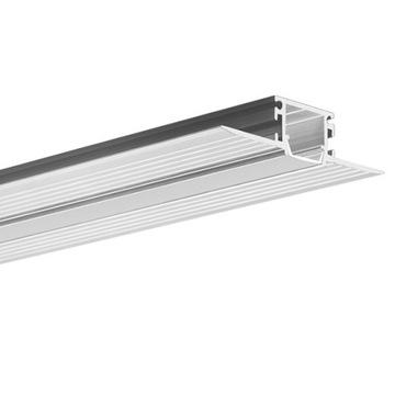 Komplet profil LED Kluś KOZMA surowy 2mb+mleczna