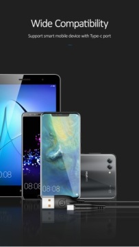 USAMS Strong Micro USB Android Xiaomi QC-кабель 1 м