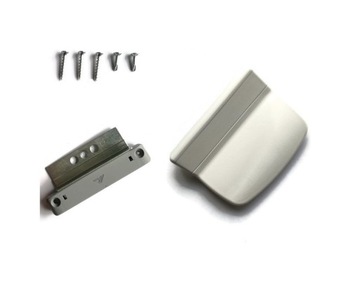 ROTO ZATRZASK balkonowy MAGNETYCZNY PCV + pochwyt
