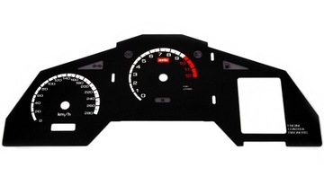 Aprilia RST 1000 Futura Tarcze Zegarów CZARNE