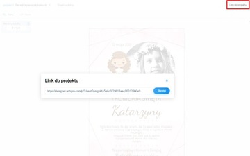 PAMIĄTKA I KOMUNIA ŚWIĘTA ze zdjęciem KREATOR
