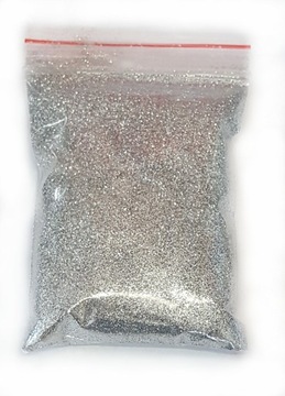 BROKAT Srebrny 50g do lakierów dekoracji itp 0,2
