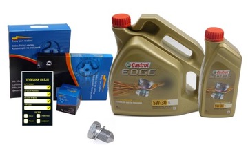 FILTRY + Castrol 5w30 Audi A5 8T 2.0TFSI 211KM