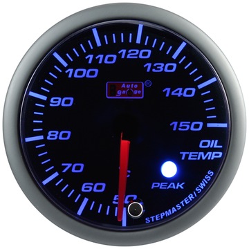 WSKAZNIK Temp. OLEJU Auto Gauge SM PEAK BLUE