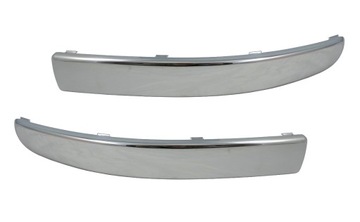 FIAT 500 07-15 LOUNGE LISTWA ZDERZAKA CHROM LE/PR