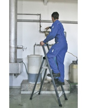 Алюминиевая лестница проф. Краузе Сепро 7 ступеней