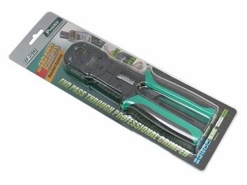 Инструмент для обжима прямых вилок RJ45 PASS THROUGH CP-376N Proskit