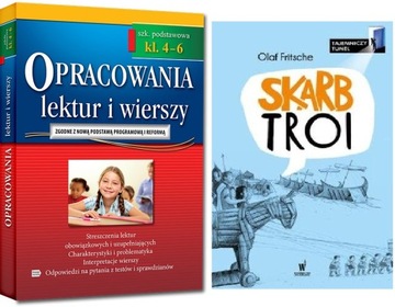 SKARB TROI + OPRACOWANIA LEKTUR 4-6 LEKTURA