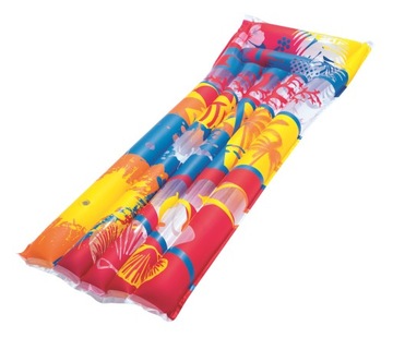 Materac dmuchany plażowy w kwiaty Bestway 183 x 69 cm