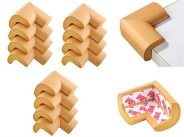 12X PIANKOWE ZABEZPIECZENIE NAROŻNIKÓW STÓŁ KANTY