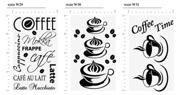 Кофейные наклейки на кухню, доставка в течение 24 часов.