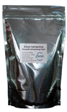 KWAS CYTRYNOWY Kwasek Cytrynowy E330 CZYSTY 1KG