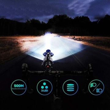 Велосипедный фонарь ТРАНСФОРМАТОРЫ, 3 светодиода, аккумулятор USB