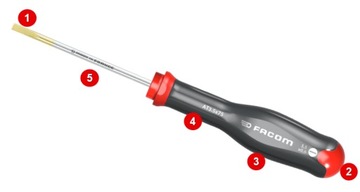 ATXR.J7PB - НАБОР ОТВЕРТОК ДЛЯ ВИНТОВ TORX И РЕЗИСТОРА, T8, TT10-TT30, FACOM