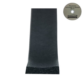 Uszczelka do okna okien okienna SD-31 8x2mm CZARNA