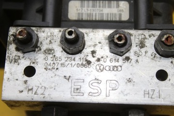 ABS насос A6 C6 4F0614517A 4F0916517E 0265234111