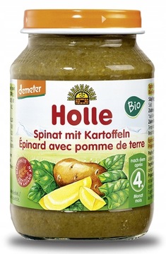 HOLLE BIO DANIE SZPINAK ZIEMNIAK ŻELAZO 190g