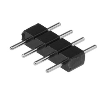 ZŁĄCZKA DO TAŚMY LED RGB 10mm 4-PIN MĘSKA ŁĄCZNIK