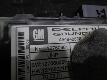 МОДУЛЬ 12760681 CADILLAC BLS