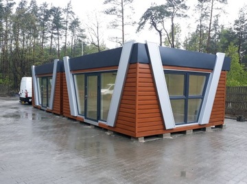 Pawilon handlowy socjalny z wc 30m2 REMO