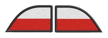 KOMPLET FLAGA PL/PL D4 BLUZA KUCHARSKA DODATKI