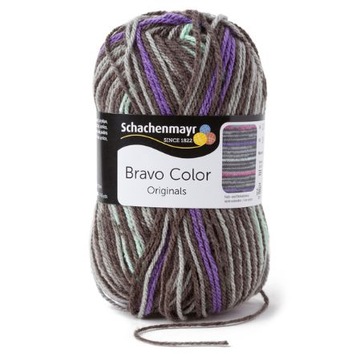 Włóczka kolorowa BRAVO COLOR col 2107 melanż ombre
