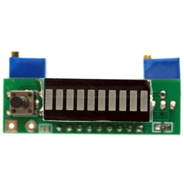 LM3914 Светодиодная линейка, красная, своими руками