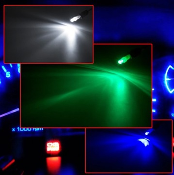 СВЕТОДИОДНАЯ ЛАМПА T5 R5 T5W W1.2W W2.3W СЧЕТЧИК ЧАСОВ