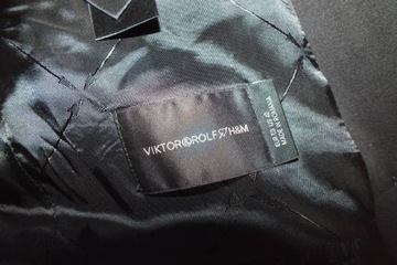 VIKTOR&ROLF H&M marynarka męska 50 denim