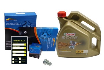 FILTRY Castrol 5w30 4L VW Touran 1T3 2.0TDI 140KM