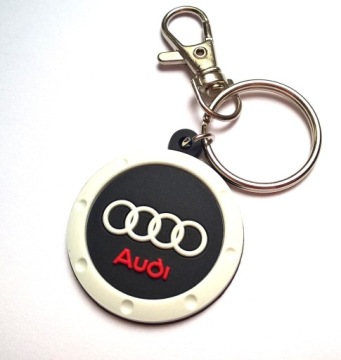 Брелок для ключей AUDI - резина A4 A3 Rs