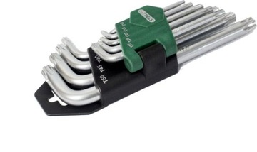 Klucze IMBUSOWE TORX zestaw T10-T50 imbusy torx