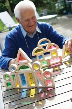 RAINBOW SENSORY BLOCKS уникальный набор из 16 шт.