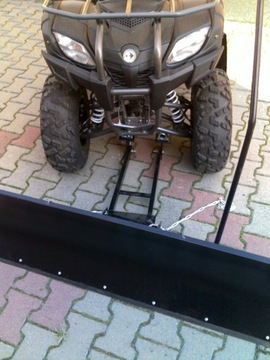 Pług śnieżny ruchomy 2 ramienny 126 QUAD MIKILON
