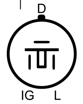 ГЕНЕРАТОР 28-3710 SUZUKI SAMURAI 1.3