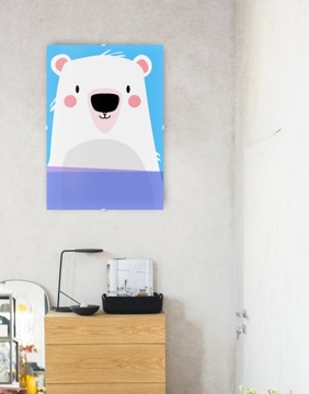 PLAKAT A4 OBRAZEK ZWIERZĘTA PREZENT DLA DZIECKA