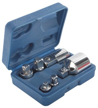 F17 ZESTAW ADAPTERÓW REDUKCJI 6SZT 1/4 3/8 1/2 3/4