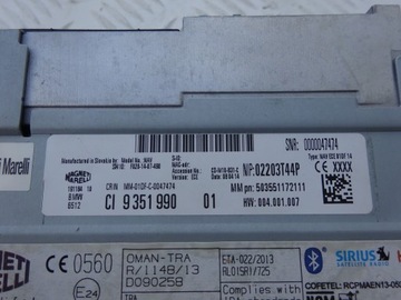 BMW F45 CD-READER BLUETOOTH РАДИО ECE 9351990
