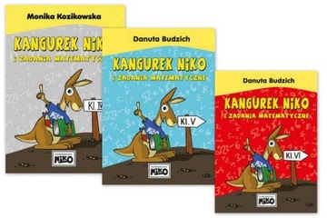 Kangurek NIKO i zadania matematyczne dla 4,5,6